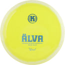 Kastaplast Grind Alva driver disc, yellow disc with white rim
