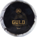 Kastaplast Grind Guld driver disc, black disc with white rim