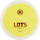 Kastaplast Grind Lots driver disc, yellow disc with white rim