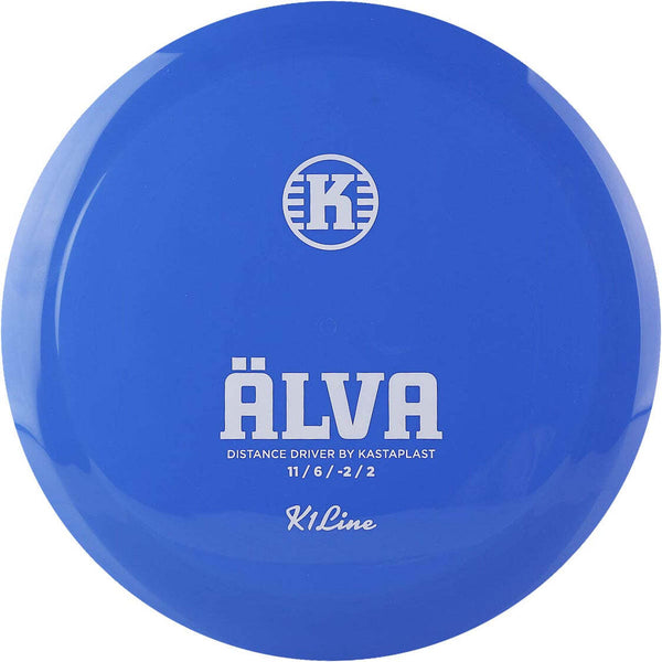 Kastaplast K1 Alva driver disc, blue disc