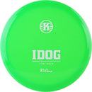Kastaplast K1 Idog fairway driver disc, lime green disc