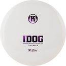 Kastaplast K1 Idog fairway driver disc, white disc