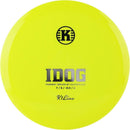Kastaplast K1 Idog fairway driver disc, yellow disc