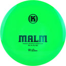 Kastaplast K1 Malm driver disc, lime green disc