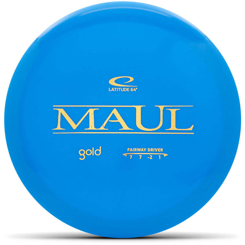 Latitude 64 Gold Maul fairway driver disc, blue disc