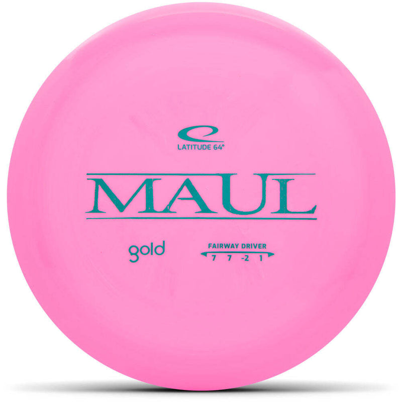 Latitude 64 Gold Maul fairway driver disc, pink disc