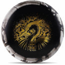 Latitude 64 Gold Orbit Saint Pro driver disc, Kristin Latt 2025 Team Series stamp, black disc with white rim