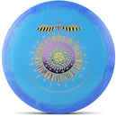 Latitude 64 Gold Orbit Saint Pro driver disc, Kristin Latt 2026 Team Series Saint Pro stamp, turquoise disc with blue rim