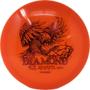Latitude 64 Opto Diamond fairway driver disc, orange disc