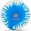 Latitude 64 Opto-Ice Splash Fuse midrange disc, blue and clear disc