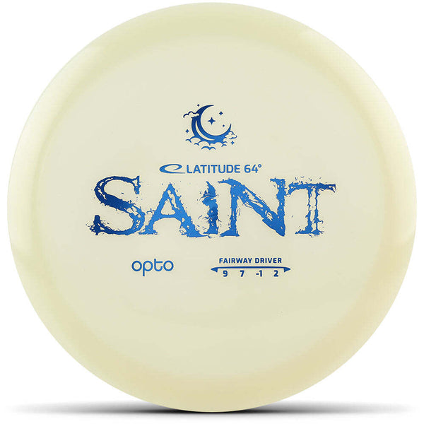 Latitude 64 Opto Moonshine Saint driver disc, clear disc