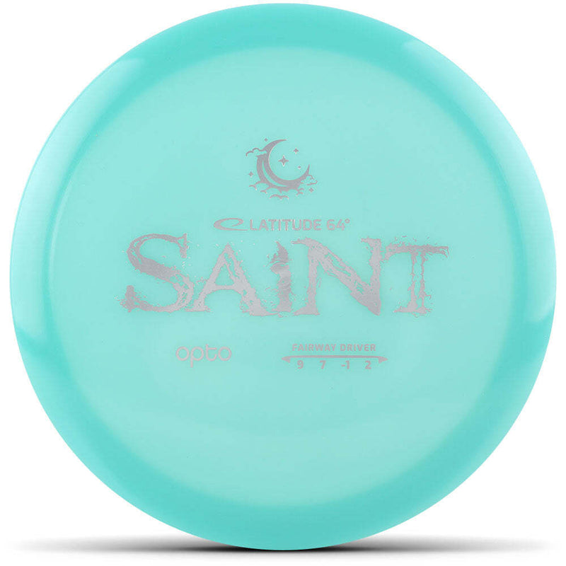 Latitude 64 Opto Moonshine Saint driver disc, turquoise disc