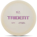 Latitude 64 Opto Trident fairway driver disc, white disc