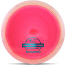 Latitude 64 Project Grip Diamond fairway driver disc, red disc with clear rim