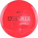 Latitude 64 Recycled Explorer fairway driver disc, red disc