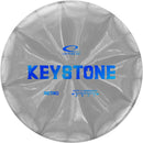 Latitude 64 Retro Burst Keystone putt & approach disc, black and white disc