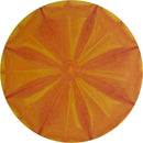 Latitude 64 Retro Burst Keystone putt & approach disc, Blank (no top stamp) stamp, orange-red and orange disc