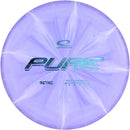 Latitude 64 Retro Burst Pure putt & approach disc, purple and white disc