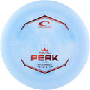 Latitude 64 Royal Sense Peak putt & approach disc, light blue and white disc