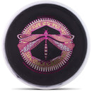 Latitude 64 Zero Medium Moonshine Orbit Pure putt & approach disc, Kristin Latt 2026 Team Series Pure stamp, black disc with white and gray rim