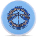 Latitude 64 Zero Medium Moonshine Orbit Pure putt & approach disc, Kristin Latt 2026 Team Series Pure stamp, light blue disc with white and light blue rim