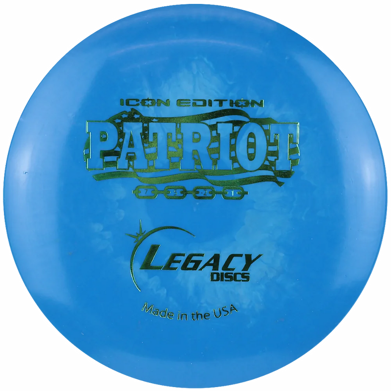 Legacy Icon Patriot fairway driver disc, blue disc