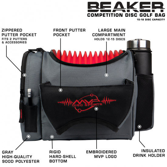 MVP Beaker Competition Disc Golf Bag