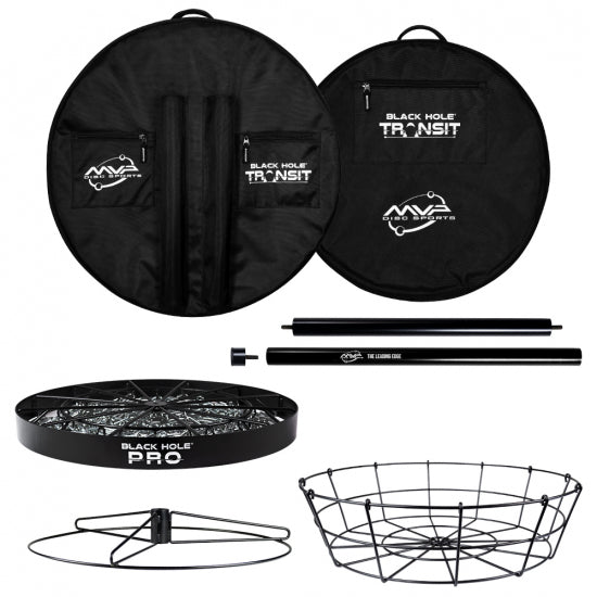 MVP Black Hole Pro Disc Golf Basket W/ Transit Case