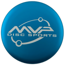 MVP Disc Sports Orbit Logo 7.0cm Metal Disc Golf Mini Marker Disc Blue