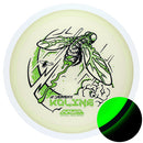 MVP Eclipse Control driver disc, Jeremy Koling 2026 Halloween Team Series stamp, glow disc with white rim