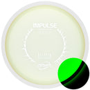 MVP Eclipse Impulse driver disc, glow disc with white rim