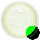 MVP Eclipse Orbital driver disc, glow disc with white rim