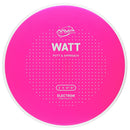 MVP Electron Firm Watt putt & approach disc, pink disc with white rim