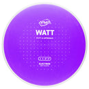 MVP Electron Soft Watt putt & approach disc, purple disc with white rim