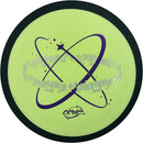 MVP Fission Dimension driver disc, 2025 GYROpalooza Orbit Stamp stamp, light green disc