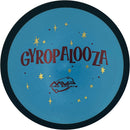 MVP Fission Dimension driver disc, 2025 GYROpalooza Starry Stamp stamp, blue disc