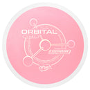 MVP Fission Orbital driver disc, pink disc with white rim