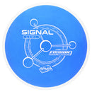 MVP Fission Signal fairway driver disc, blue disc with white rim
