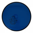 MVP Neutron Matrix midrange disc, Lab Second stamp, royal blue disc