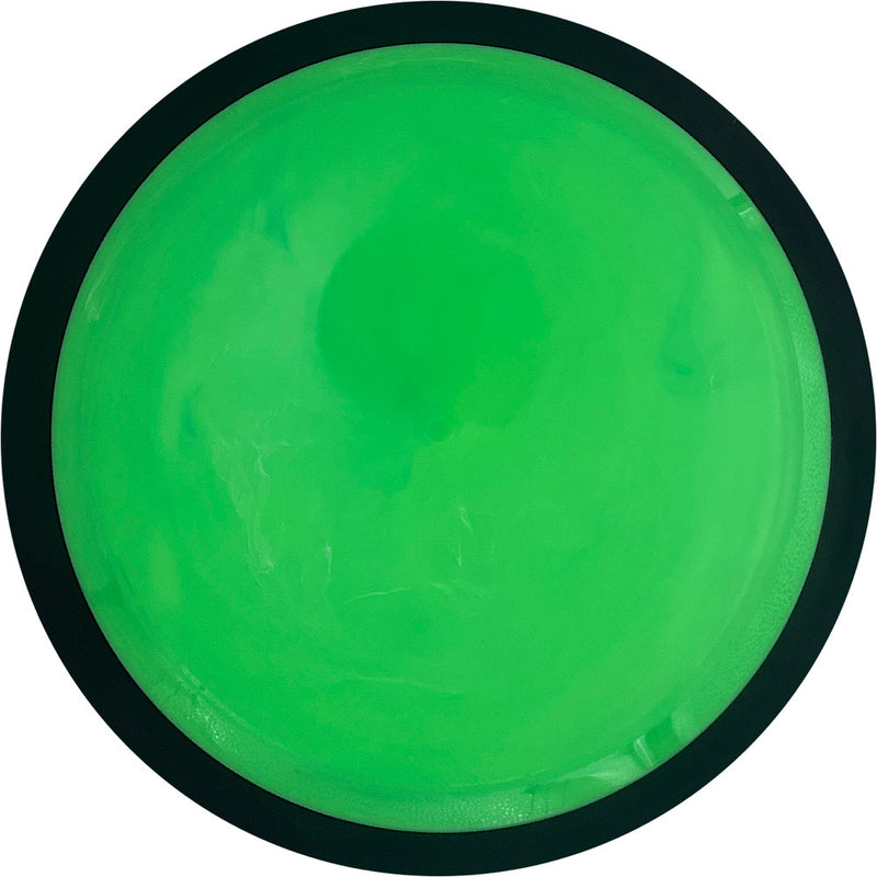 MVP Neutron Octane driver disc, Blank (no top stamp) stamp, green disc