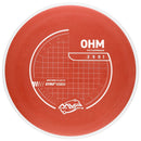 MVP Neutron Ohm putt & approach disc, red disc with white rim