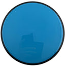 MVP Neutron Reactor midrange disc, Blank (no top stamp) stamp, blue disc
