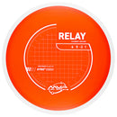 MVP Neutron Relay fairway driver disc, red disc with white rim