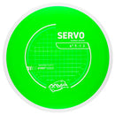 MVP Neutron Servo fairway driver disc, green disc with white rim