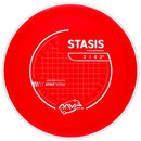 MVP Neutron Stasis putt & approach disc, orange disc with white rim