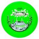 MVP Neutron Stasis putt & approach disc, Suspended Animation stamp, green disc with white rim