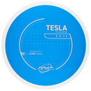 MVP Neutron Tesla driver disc, blue disc with white rim