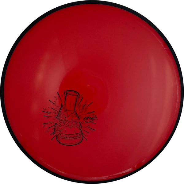 MVP Neutron Uplink midrange disc, Lab Second stamp, red disc