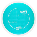 MVP Neutron Wave driver disc, turquoise disc with white rim