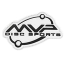 MVP Orbit Logo Hook and Loop PVC Patch for disc golf bags, hats, and ZÜCA MOLLE panels.
